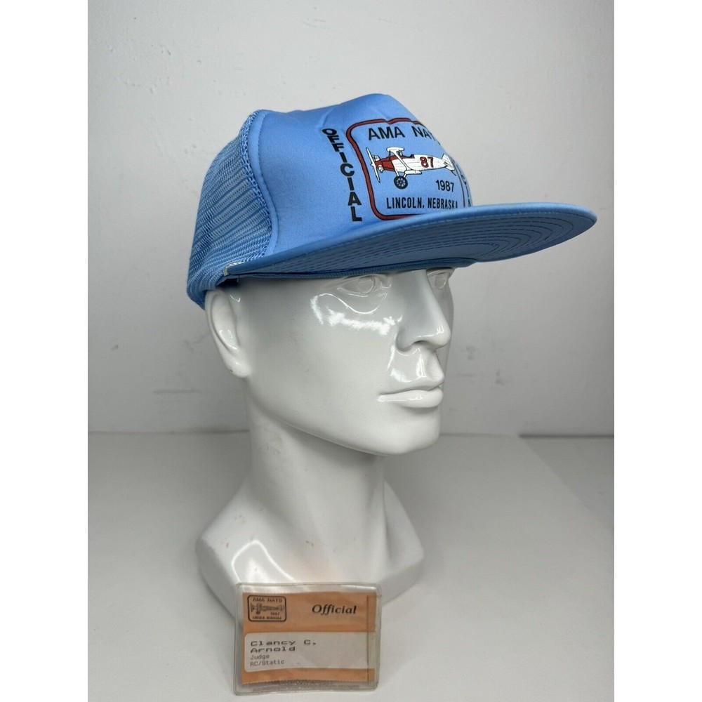 Vintage Ama Nats 1987 Lincoln Nebraska Trucker Hat